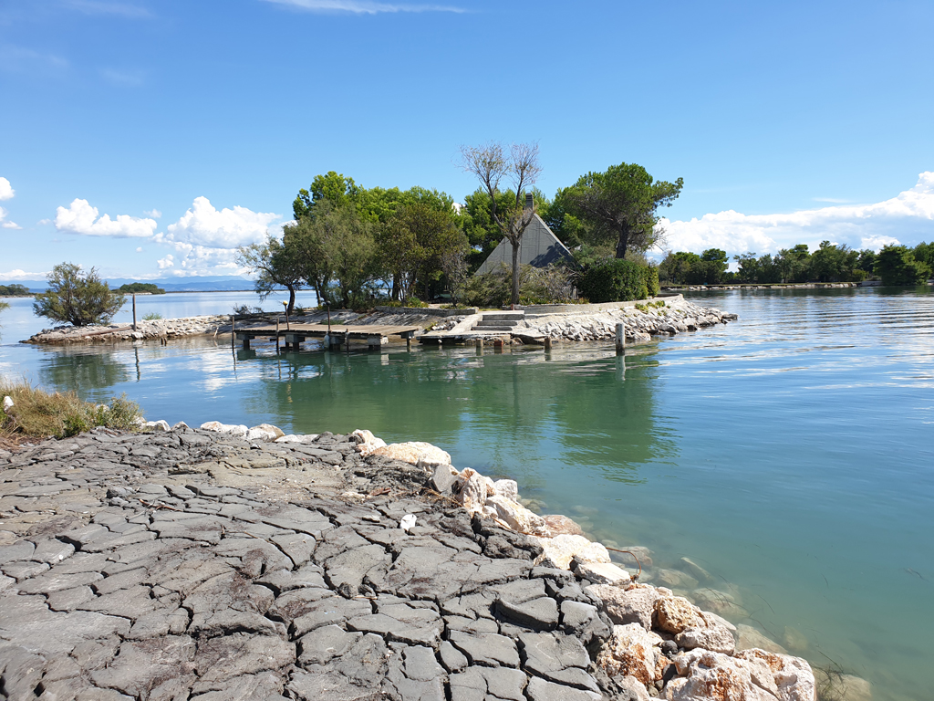 Casoni in der Lagune von Grado